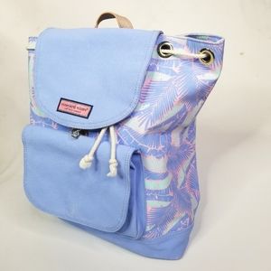 Vineyard vines tropical beach bag backpack